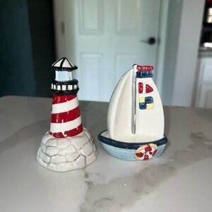 Papel Giftware Nautical Salt and Pepper Shakers